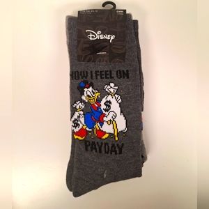 SCROOGE Mcduck 2pk socks- NWT